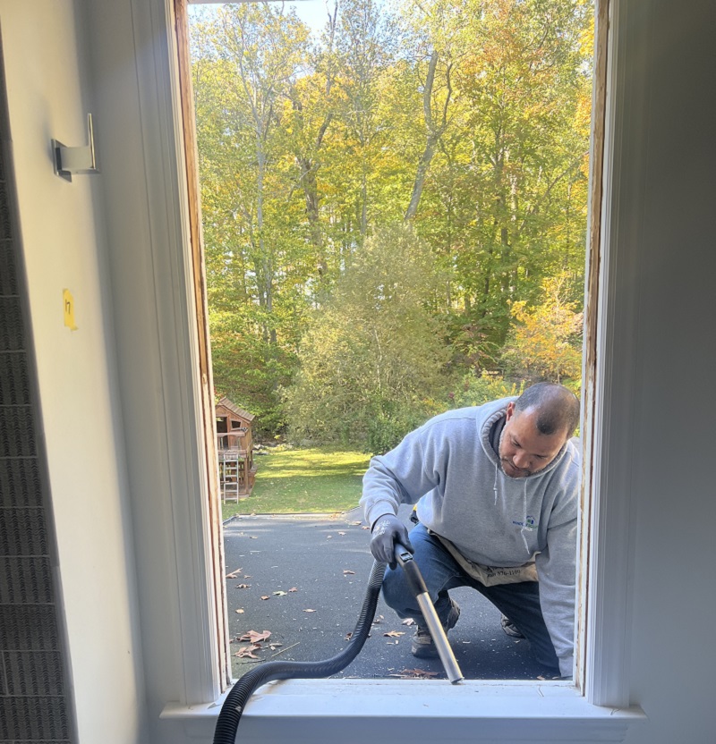 The Window Solutions Plus team make sure our projects are neat and clean